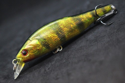 Jerkbait esca pesca esca Bass Fishing wLure 3 1/3 pollice 1/4oz realistico HM597 - Foto 50 di 60