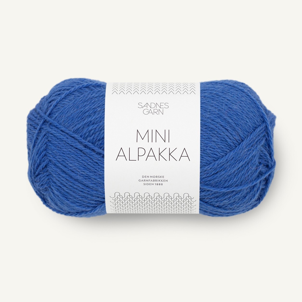 Mini Alpakka by Sandnes Garn - Dazzling Blue (5845) - 50 g / approx. 150 m Wool