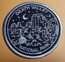 DEATH VALLEY NATIONAL PARK Embroidered Patch approx 3.5"