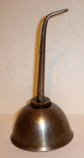 Vintage CFM Mfg. Co. Pittsburgh Metal Thumb Oiler Oil Can w/ Spout - Made in USA