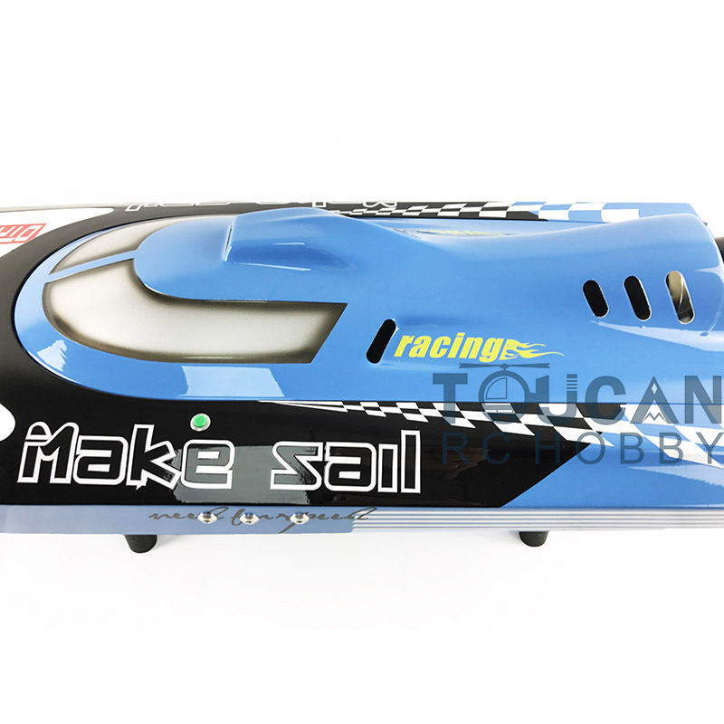 Bateau RC Course ARTR G30C 30CC Fibre De Verre Rouge - Vitesse 65 Km/h, Moteur Essence, Radio Incluse