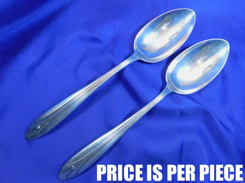 INTERNATIONAL ELSINORE STERLING SILVER SERVING SPOON - GOOD CONDITION