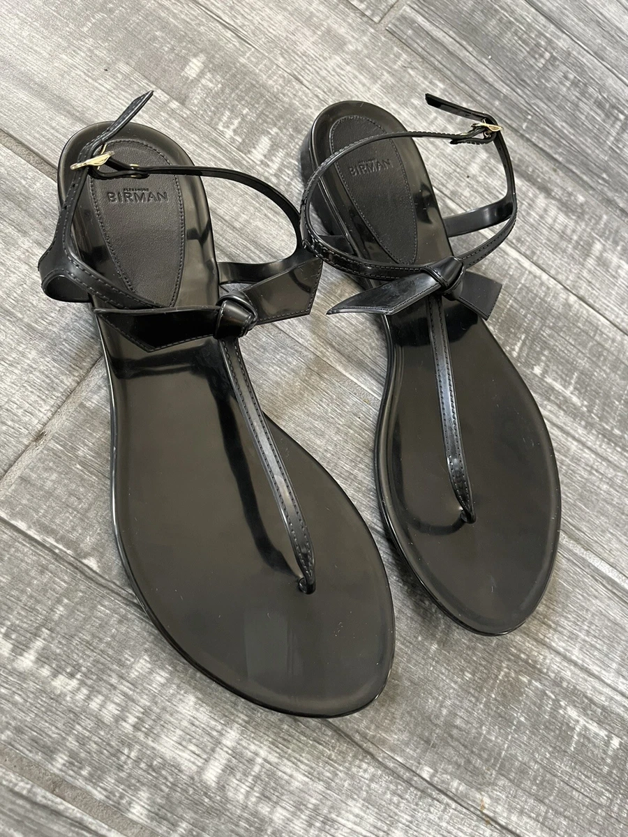 Alexandre birman black sandals sale