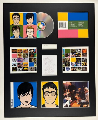 BLUR - Signed Autographed - THE BEST OF - Display Super Deluxe