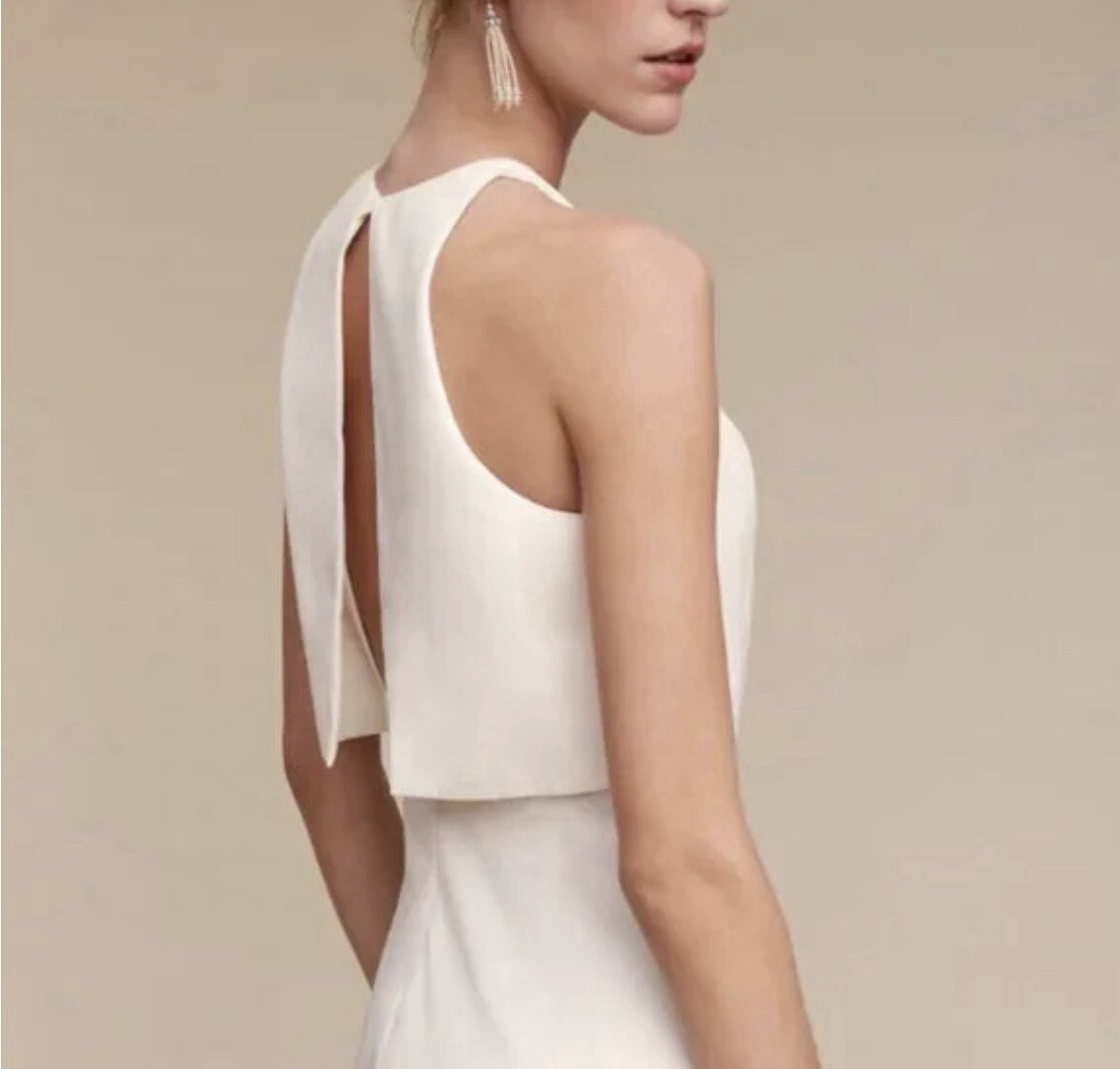 New Jill Jill Stuart Iva Crepe Maxi dress size MSRP: $298 BHLDN