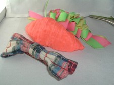 GIRLS FABRIC HAIR BARRETTES 3 INCLUDED UP DO ACCESSORY