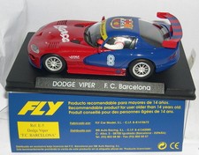 Slot Car Fly E5 Dodge Viper F.C. Barcelona Limited Edition MB