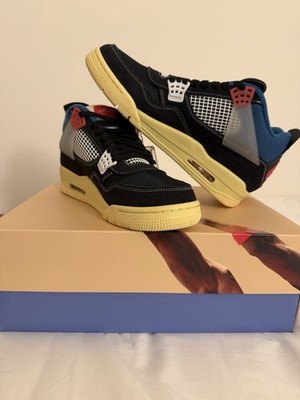 AIR JORDAN 4 RETRO X UNION LA OFF NOIR MENS SIZE 11 DEADSTOCK NEW