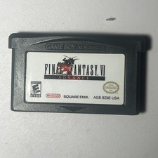 Final Fantasy VI Advance (GameBoy Advance, GBA, 2007) Authentic, Tested/Works