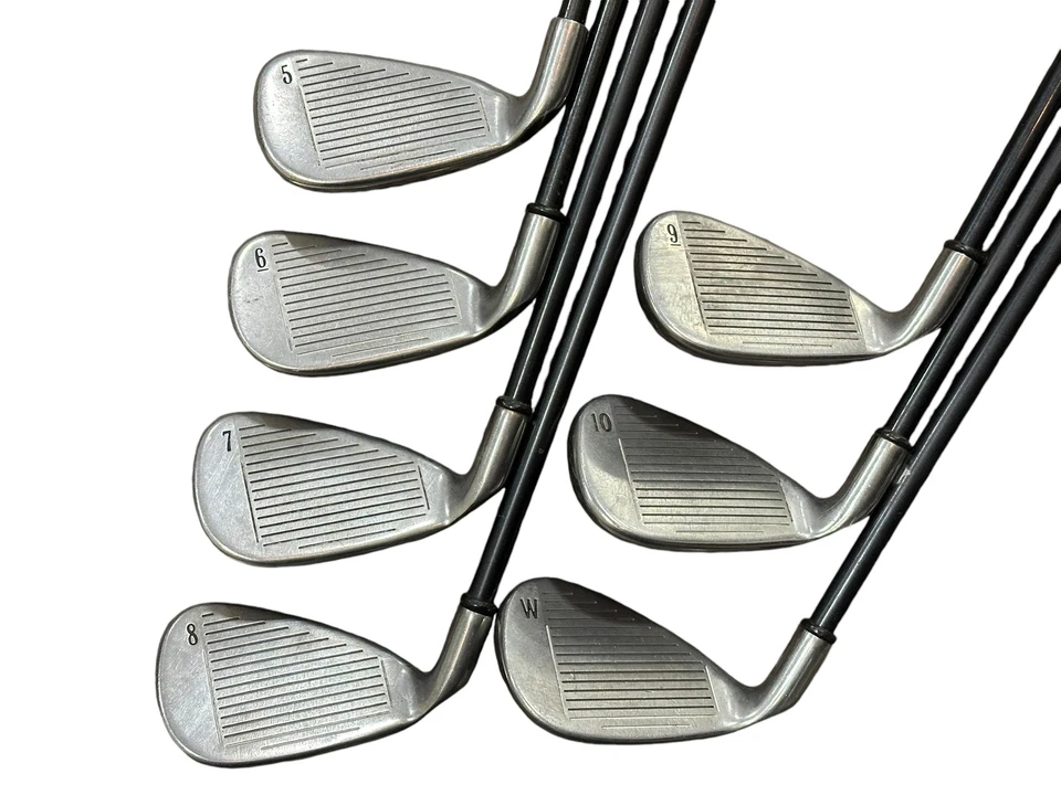 Hierros Callaway Big Bertha 5-10/W RCH75 R varillas flexibles empuñaduras Lamkin Crossline Foto 2 de 4