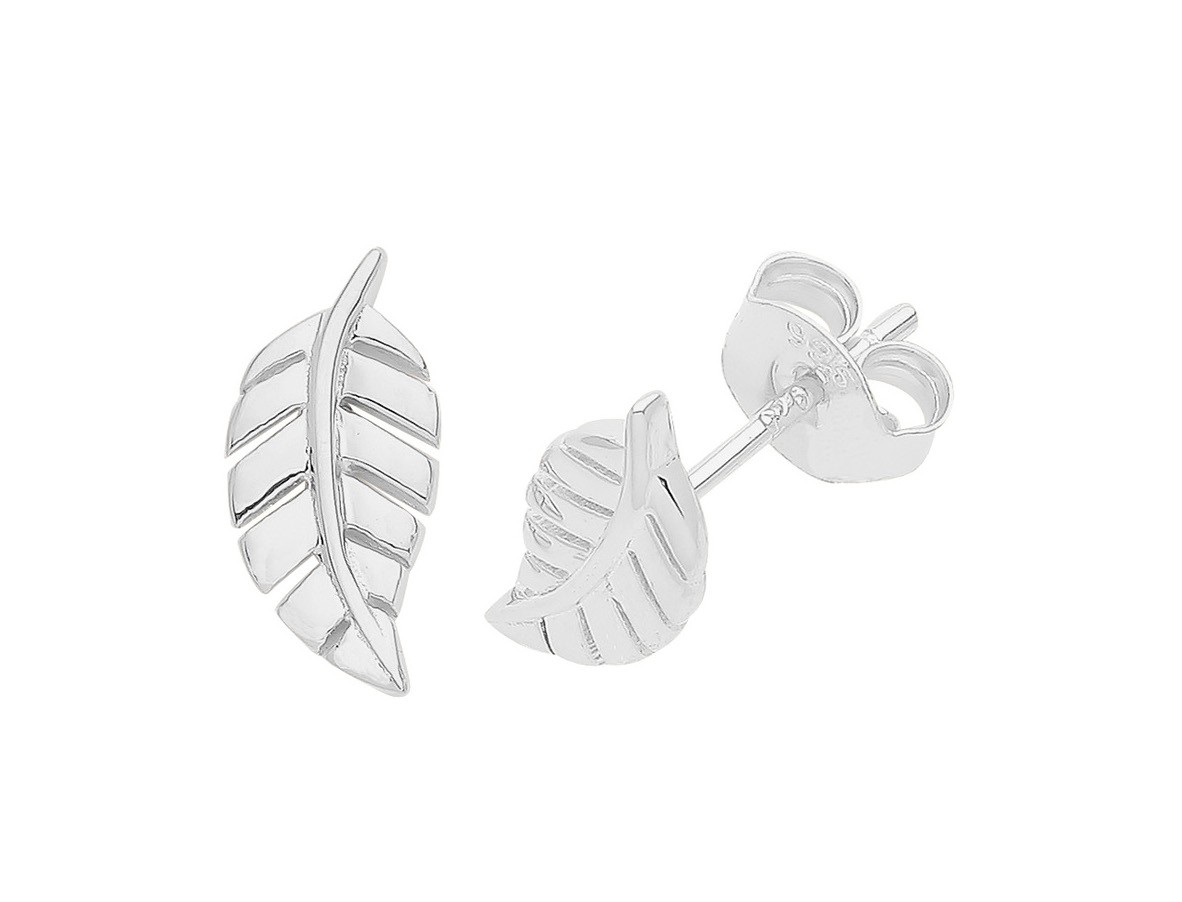 Boucles d'oreilles femme en argent 925 rhodié d'une brillance durable éclatante