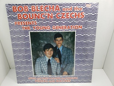 BOB BLECHA & THE BOUNC'N CZECHS Young Generation Polka Waltzes Music LP SEALED