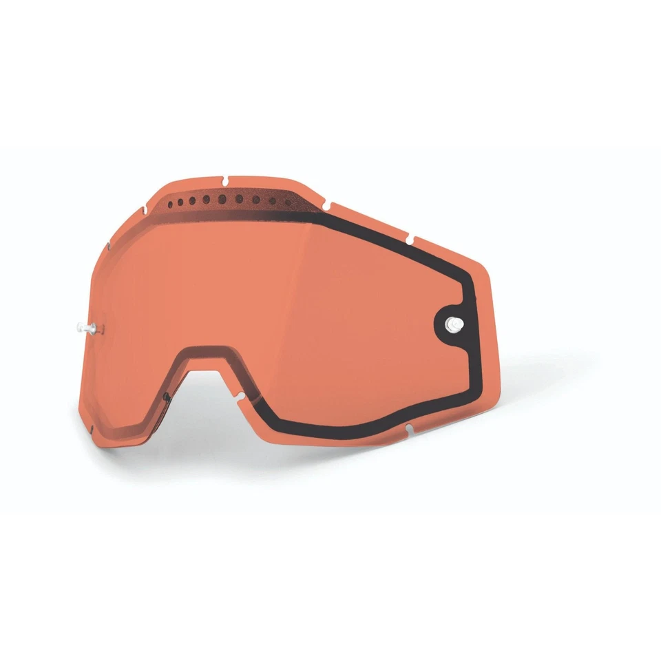 100% Accuri / Racecraft / Strata Vented Dual Pane Lens - Rose - Photo 1/1
