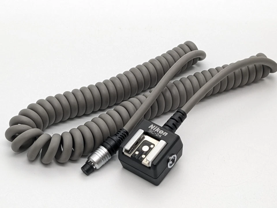 [Unused in Box] Nikon SC-24 TTL Remote Sync Cord Cable for Speedlight from Japan - Image 3 of 4