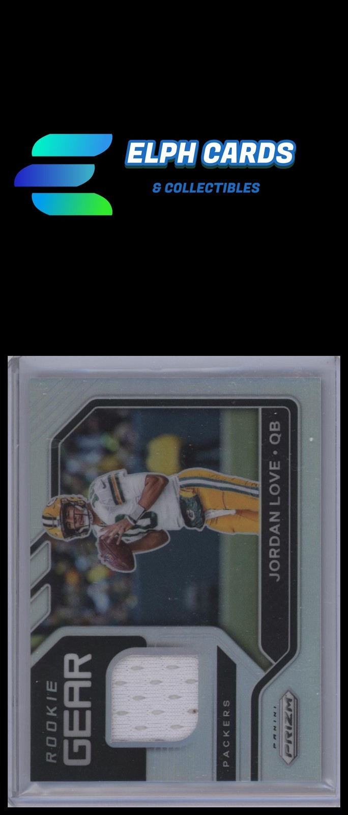 2020 Panini Prizm #5 Jordan Love Rookie Gear