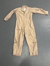 Navy Military Flight Suit/ Coveralls Type 1, Class 2 - Tan  46L
