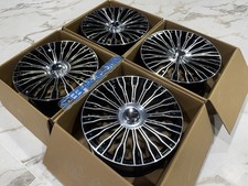 20" Rims Fit Mercedes Benz S Class  5x112 Wheels 20x8.5/9.5 36/43 offset New Set