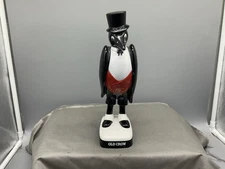 OLD CROW Kentucky Bourbon Whiskey Advertisement Bar Display Statue Breweriana