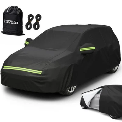 Housse voiture berline hayon 435x180x160 cm Favoto imperméable UV - Photo 1/4