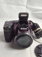 Nikon COOLPIX L840 16 MP Plum Digital Camera 38X Optical **TESTED-Works READ**