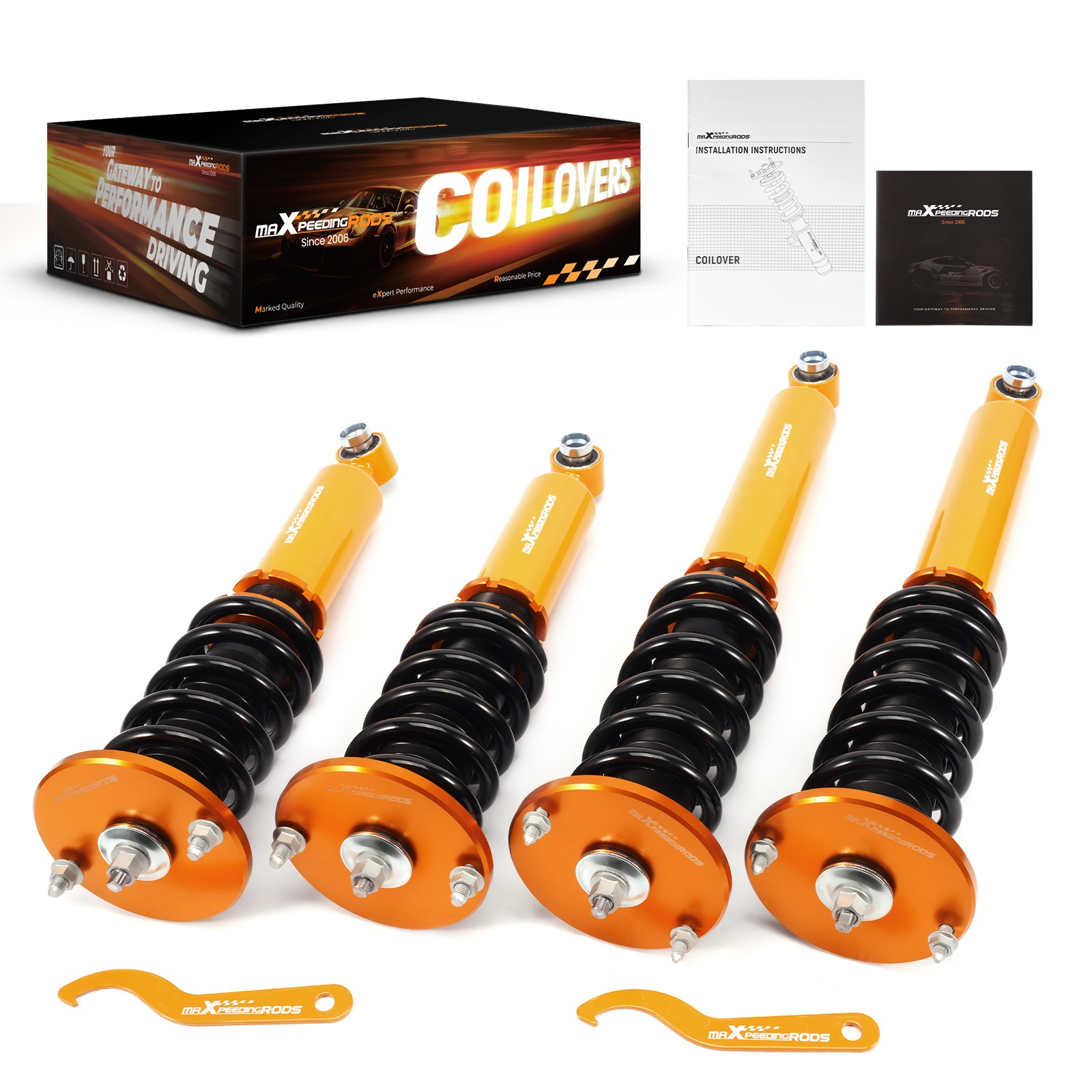 Coilovers Suspension Kit For Nissan Skyline R33 1993-1998 GTS25 Lowering Springs - Image 5