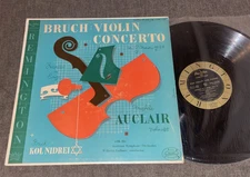 Remington R-199-127 ed1 DG Michele Auclair: Bruch: Violin concerto, Kol Nidrei.