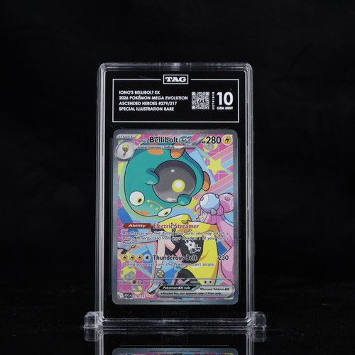 Iono's Bellibolt ex graded TAG 10 for sale on eBay
