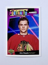 2020-21 Upper Deck UD Portraits Alec Regula #P-77