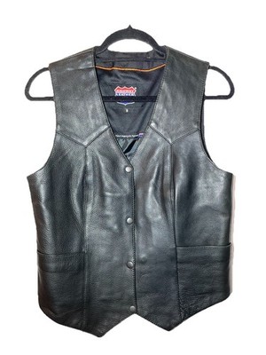 Highway Leather Vest Sz S