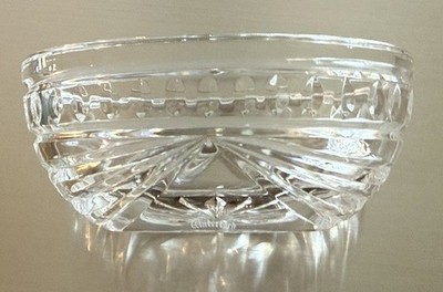 Waterford Crystal Oval Sugar Bowl OVERTURE Pattern 5 in.  (1998-2008)
