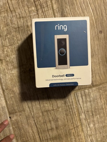 BRAND NEW- Ring Doorbell Pro 2 - Satin Nickel