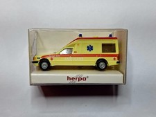 HERPA Feuerwehr - KTW Mercedes W124 - SUPER SELTEN - SCHWEDEN AMBULANS