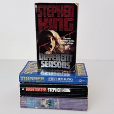 Stephen King PB Bundle x 4 -thinner, IT, Different Seasons, FireStarter -Vintage