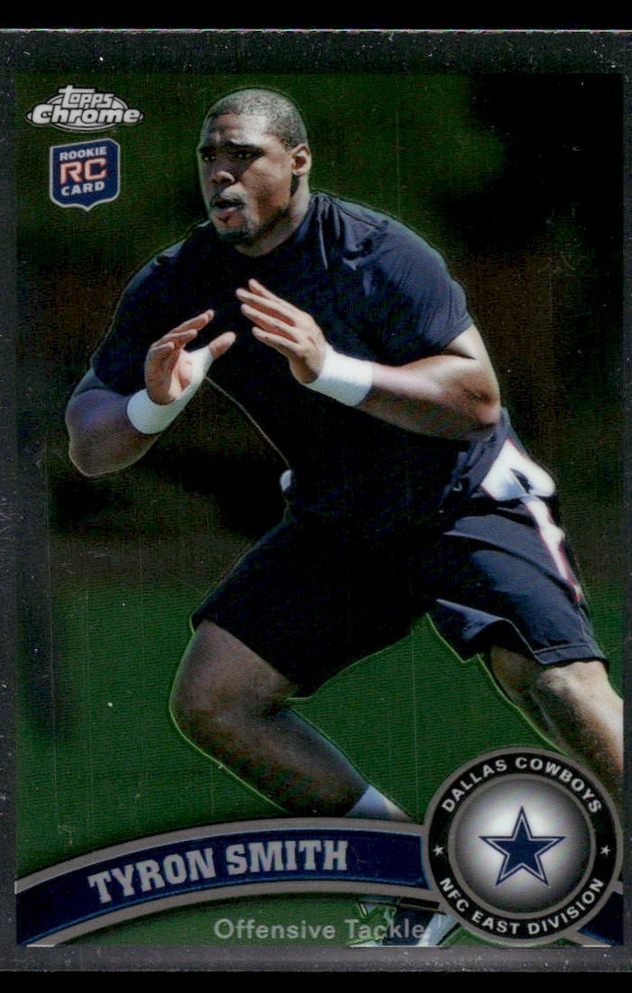 Tyron Smith 2011 Topps Chrome Football #38 - Dallas Cowboys