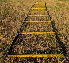 Agility Speed Training Ladder Footwork Fitness Football Workout Exercise 12.5 Ft