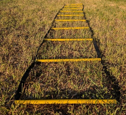 Agility Speed Training Ladder Footwork Fitness Football Workout Exercise 12.5 Ft