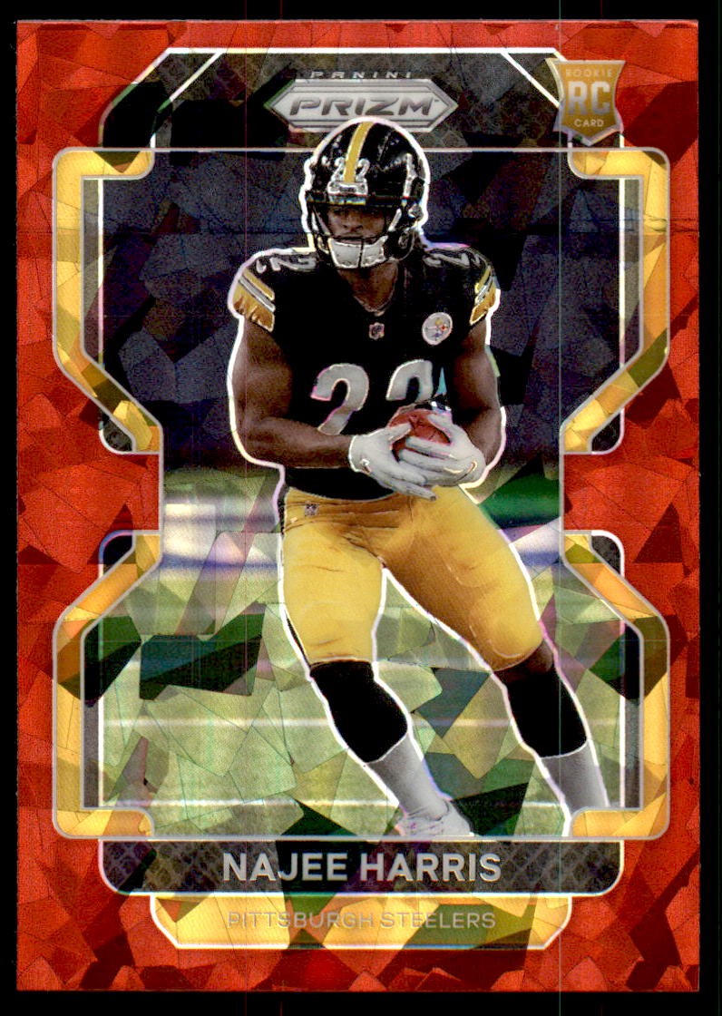 Najee Harris Panini Prizm #343 Red Ice