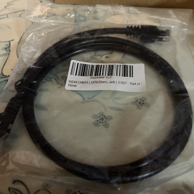 3 Foot Ethernet Network LAN Cable