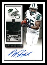 2015 PANINI CONTENDERS WES SAXTON 250 MINT RC AUTOGRAPH FOOTBALL NEW YORK JETS