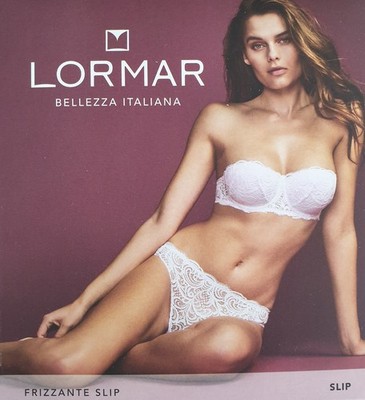 Lormar Embroidered Lace Briefs Women Art. Sparkling Briefs