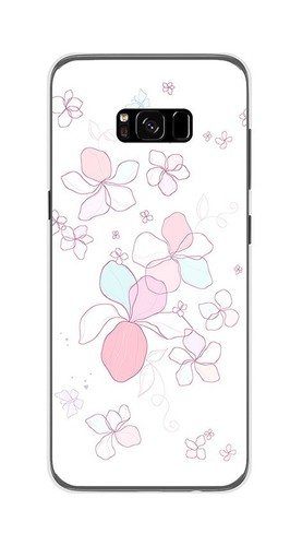 Custodia ATISIJIE Per OnePlus 8: Fondo Trasparente Con Stampa Floreale Di Fiori Colorati. Realizzata In Morbido Silicone TPU, Protegte Dagli Urti E Si Installa Facilmente. Stile Unico E Originale. - 6
