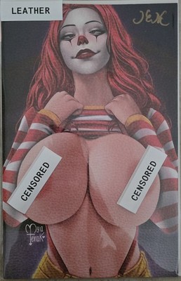 Totally Rad McDonalds ''Up-Close'' - Mya Virgin Textured Full Naughty - Signed 