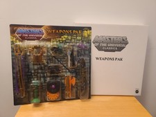 Masters Of The Universe Classics Great Wars Assortment Weapons Pak MOTUC Sealed