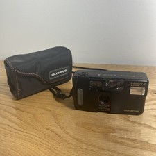 Olympus Infinity Jr. Quartz Date 35mm Point Shoot Film with Case - Untested