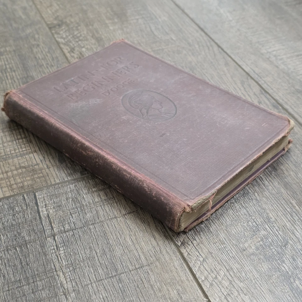 Latin for Beginners by Benjamin L. D'ooge  Vintage 1911 Hardcover Ginn & Co - Image 3 of 4