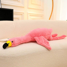 26" Flamingo Stuffed Animal Plush Pillow Pink Flamingos Gifts Soft Plush Doll To