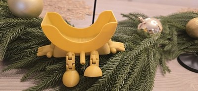 Scrub Daddy/ Smiley Face Kitchen Sponge Holder Gold
