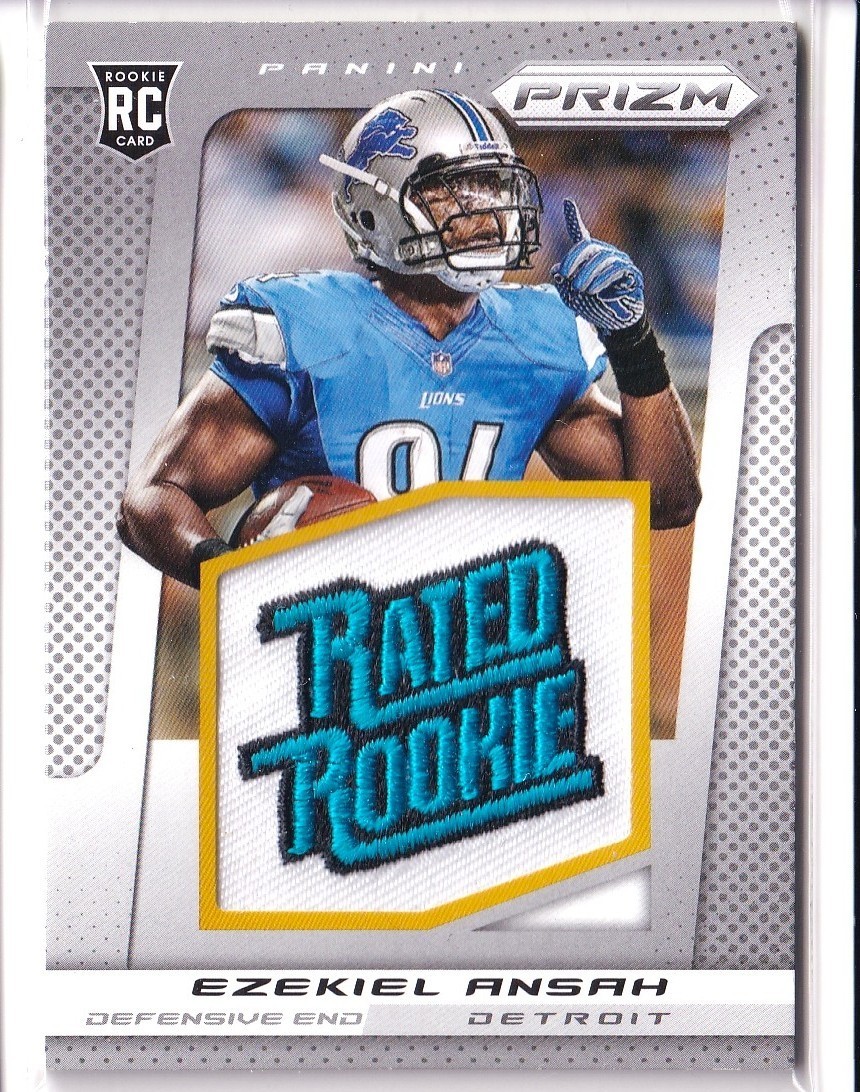 Ezekiel Ansah Panini Prizm #236 Rated Rookie Patch