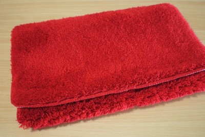 Bruno Banani, Badematte Lana, raspberry, 50cm x 90cm x 25mm, Neu