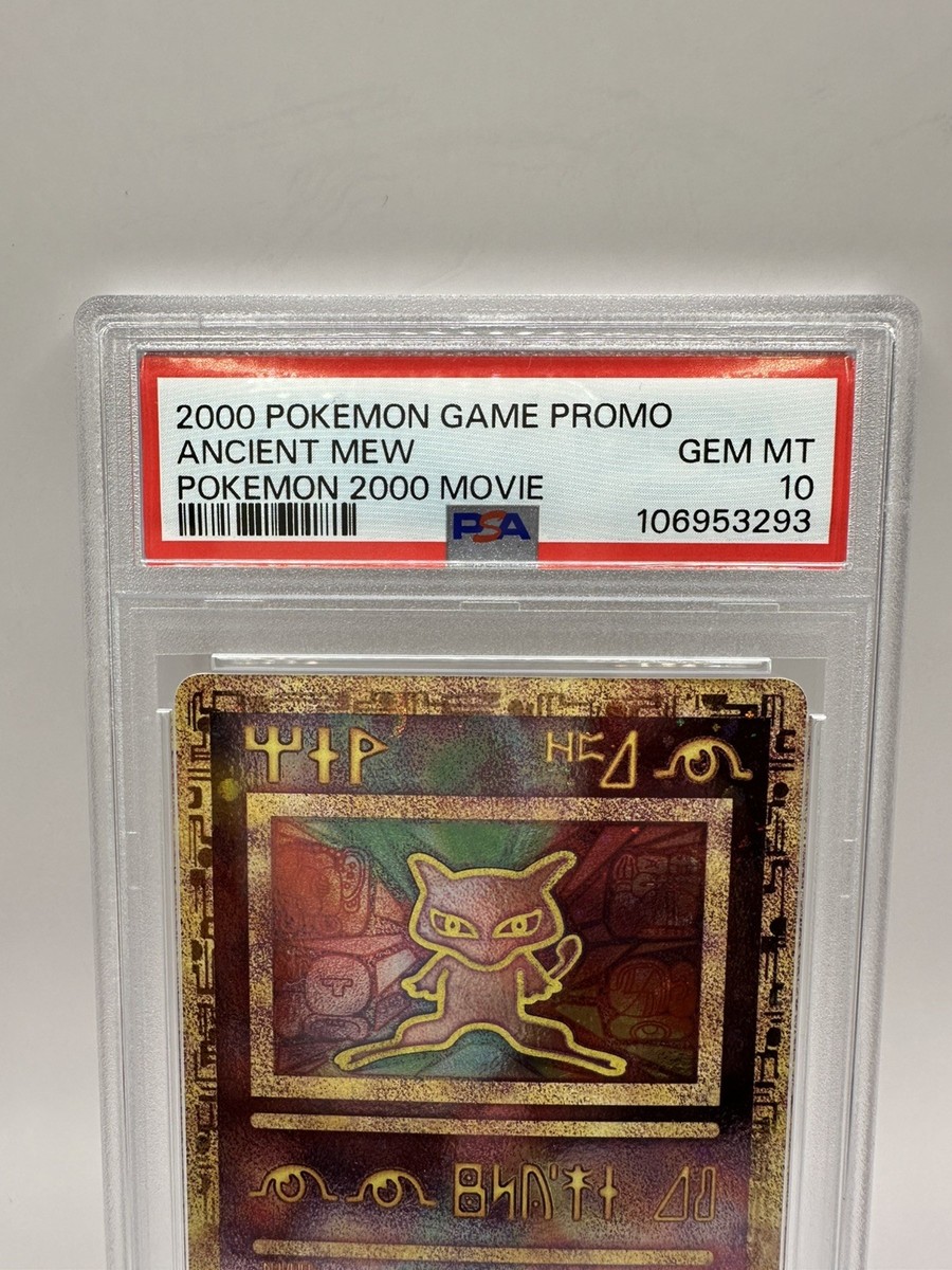 aerodactyl pokemon card 1995 Ancient Mew (Pokémon 2000 Movie Promo) – PokePlugZa